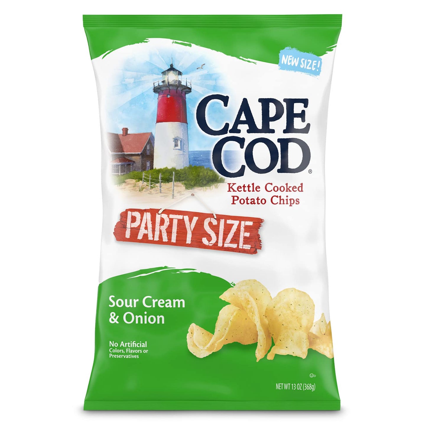 Cape Cod Potato Chips Variety Pack, 1 Oz, (Pack of 20)