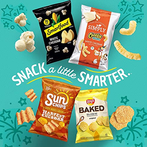 Frito-Lay Doritos & Cheetos Mix Variety Pack, Single Serve Snack Bags (Pack of 21)