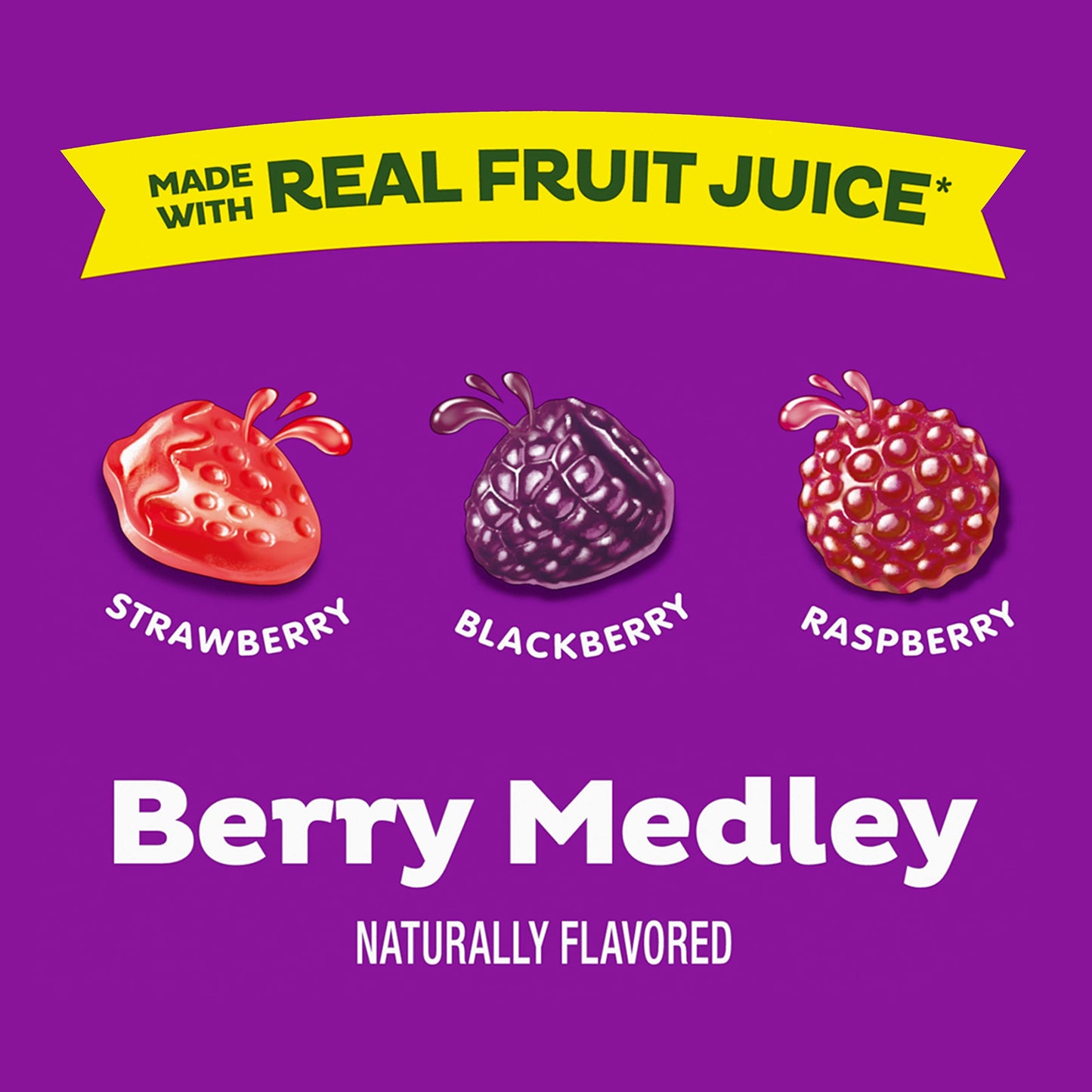 Black Forest, Juicy Burst, Fruit Flavored Snacks, Berry Medley Flavors, A Juicy Burst of Natural Flavors, Made with Real Fruit Juice, Halloween Treats Variety Pack Trick-or-Treat Assortment, 0.8 oz 40 ct