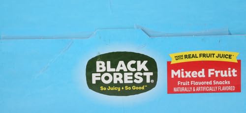 Black Forest, Juicy Burst, Fruit Flavored Snacks, Berry Medley Flavors, A Juicy Burst of Natural Flavors, Made with Real Fruit Juice, Halloween Treats Variety Pack Trick-or-Treat Assortment, 0.8 oz 40 ct